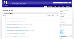 Desktop Screenshot of comunidadromanica.romanicodigital.com